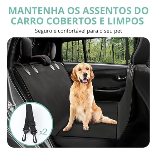 Capa para Pet. Protetora De Banco Traseiro De Carro, Impermeável Proteção para Bancos dos veículos,