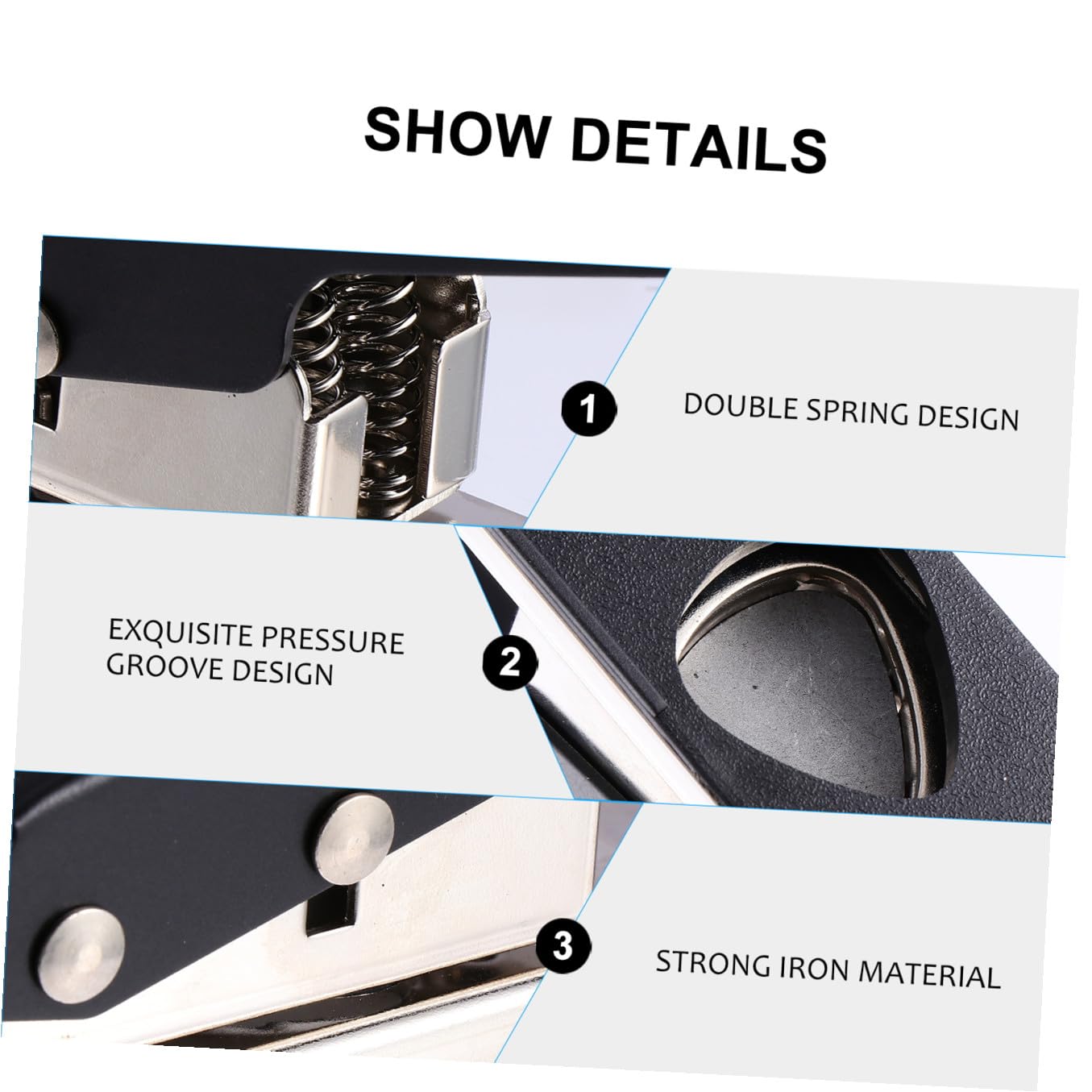 FRCOLOR Puncher per Plettro Chitarra in Ferro Resistente Facile da Usare per Creare Plettri Personalizzati da Plastica Rigida Accessorio per Musicisti e Kit Fai da Te
