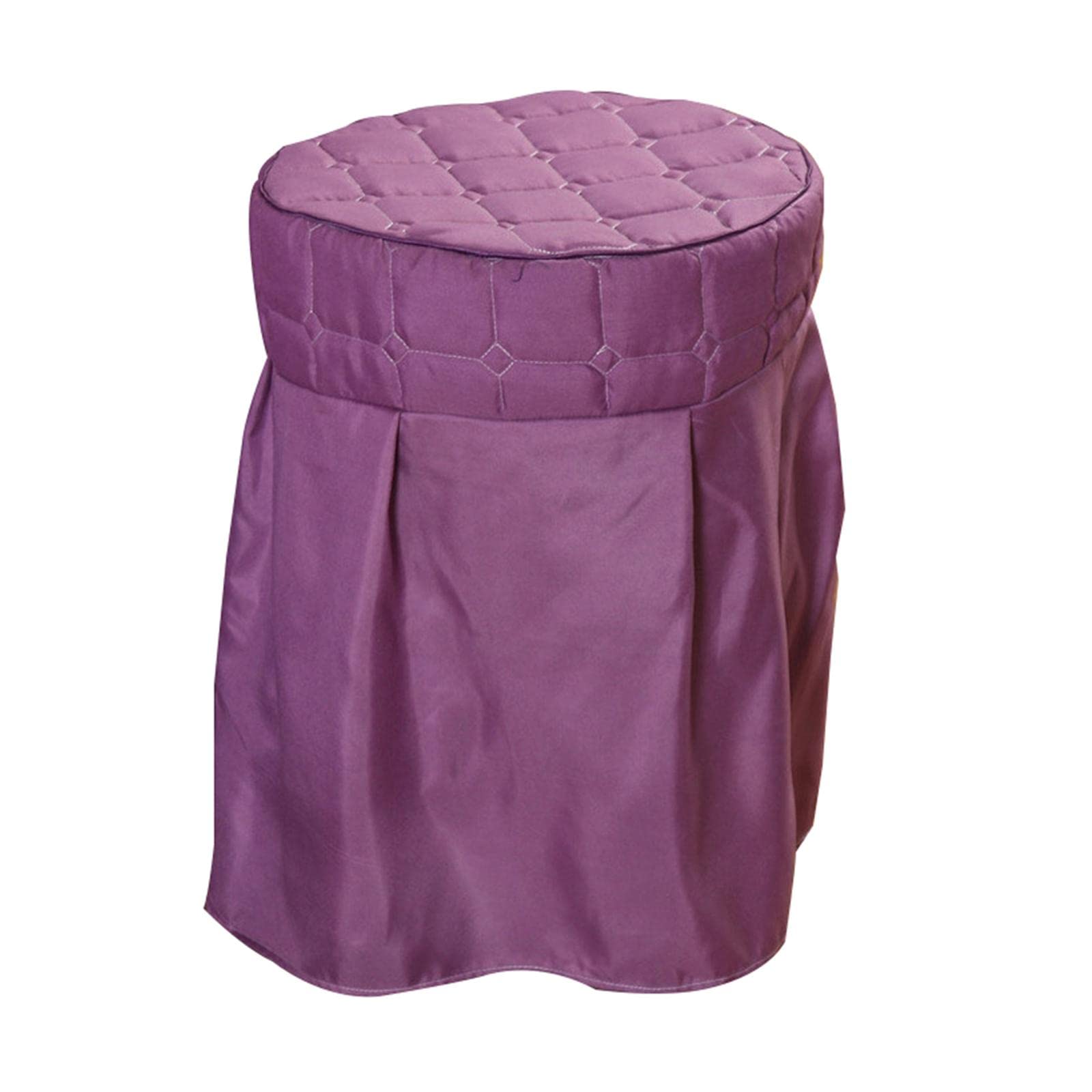 Beauty Salon Round Chair Cover Elastic for Home Spa Dorm Light Purple| Spas Baths & Supplies| Nail Care Manicure Pedicure |Health-image-47