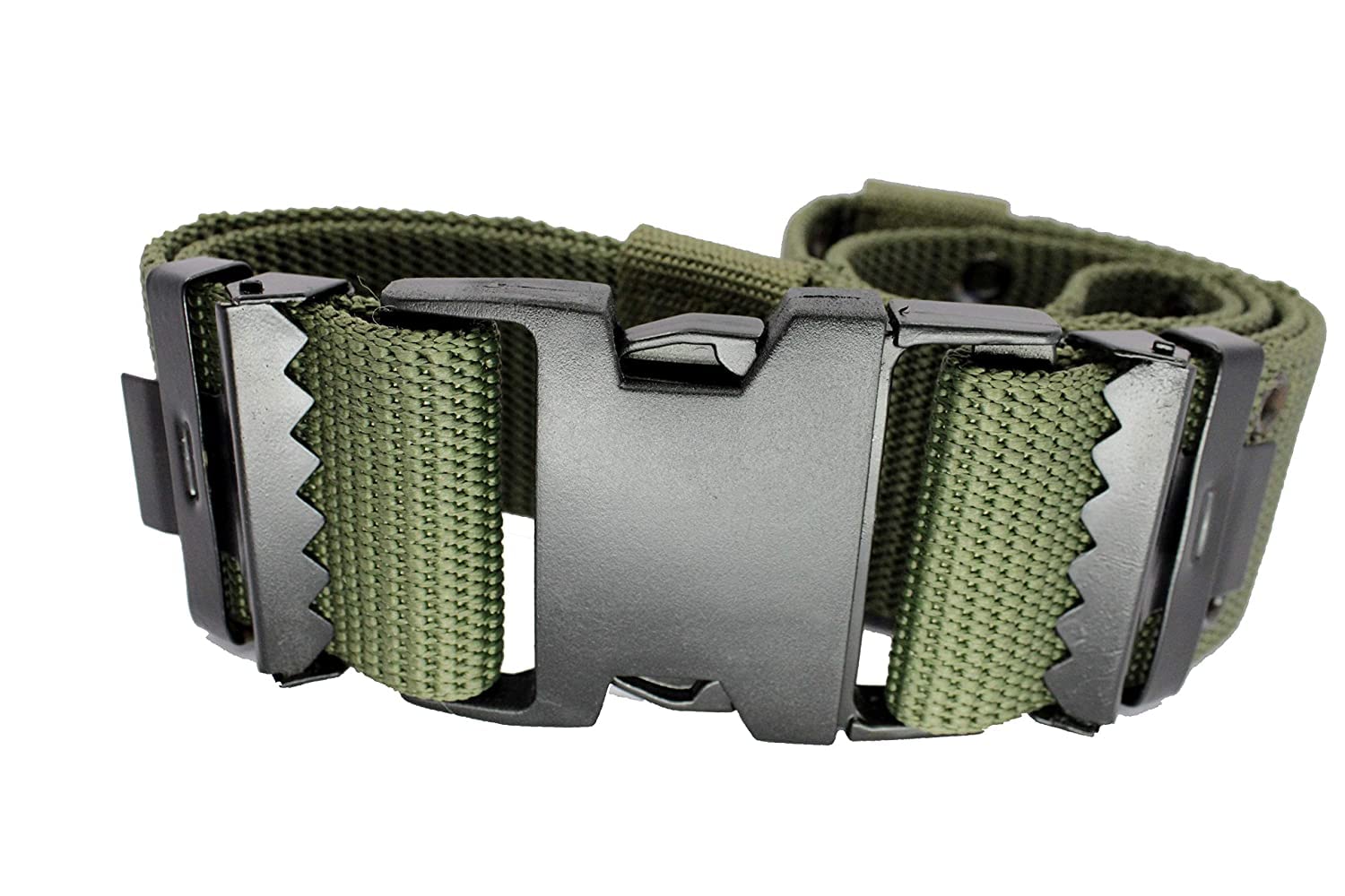 Men's Tactical Belt Nylon Military/Army Style Webbing Cliff Climber Belt With Heavy Duty Buckle, (Usage For- Army, Climbing, Hiking, Fishing, Cycling, Gym, rafting, skiing, traveling, etc.