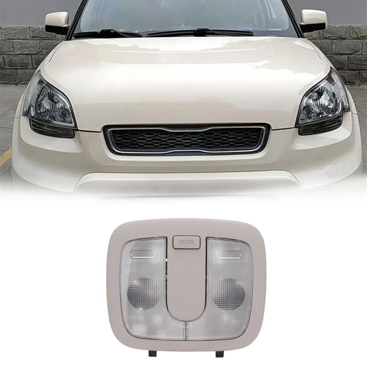 928502K000 92850-2K000 Para KIA Para Soul 2010-2013 Lámpara De Lectura De Techo Para Automóvil Luz De Techo Interior Conjunto De Luz De Mapa