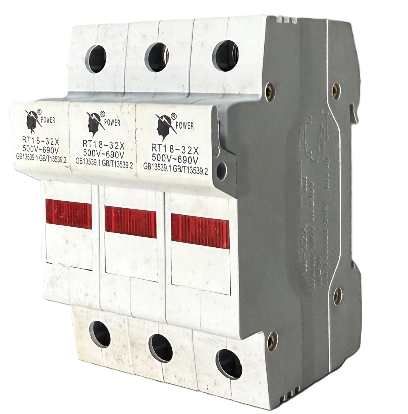 Power 32X DIN Rail Fuse Holder RT18-32X 10x38mm | 500-690V AC | Modular Fuse Base | Industrial Fuse Holder for MCB Distribution Board (1, 3 POLE)-picture-19
