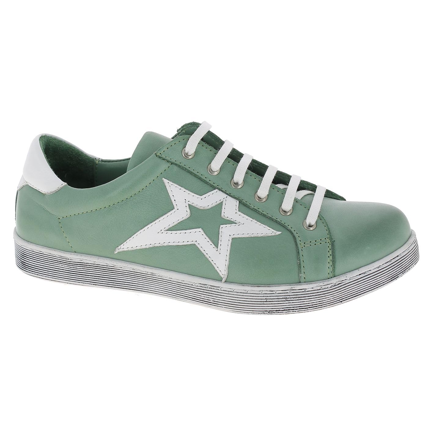 Andrea Conti Women's Trainers, Peppermint White, 8.5 UK