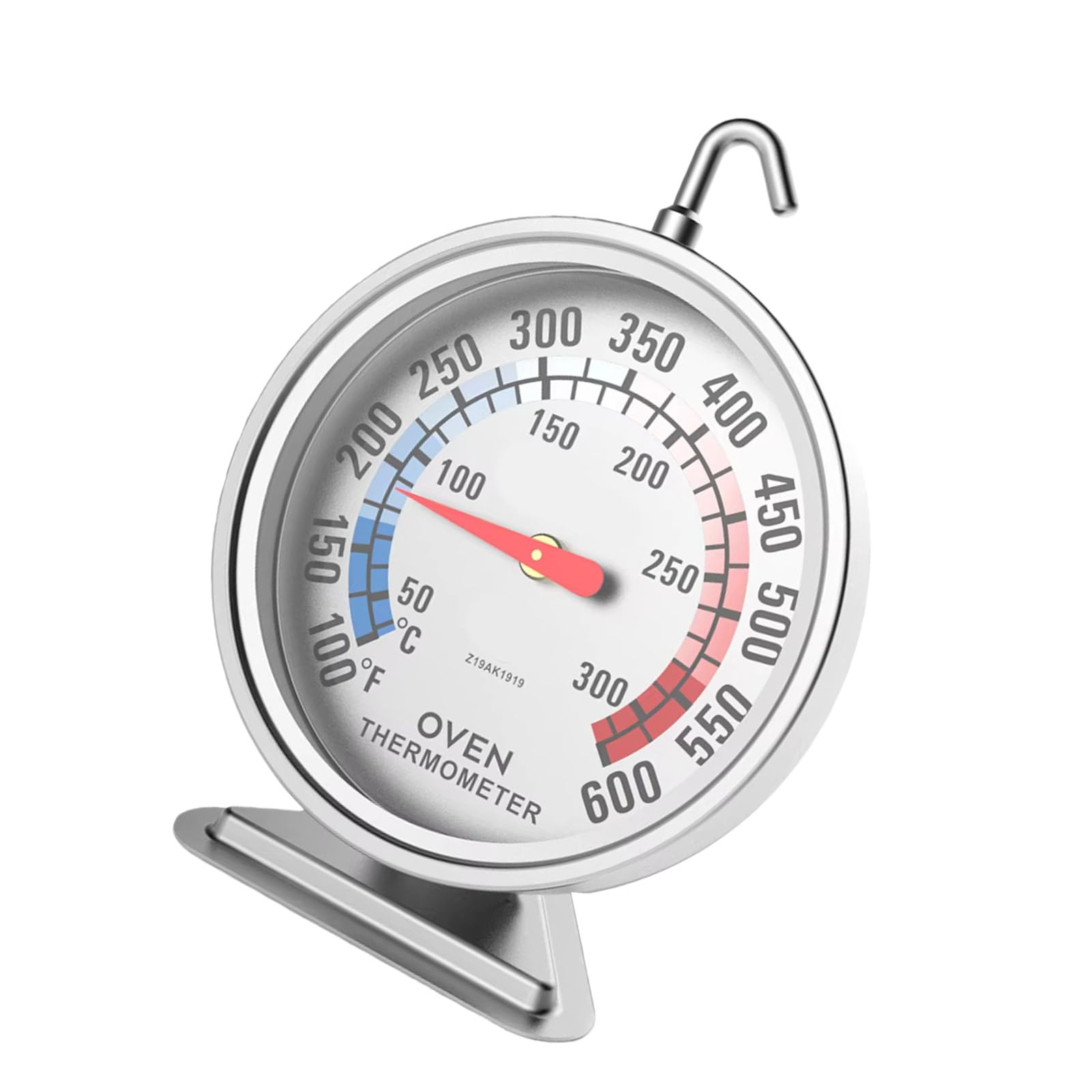 Oven Thermometers with Hard Glass Face Steel Construction Withstanding 300 for Cooking Accurate Thermometers