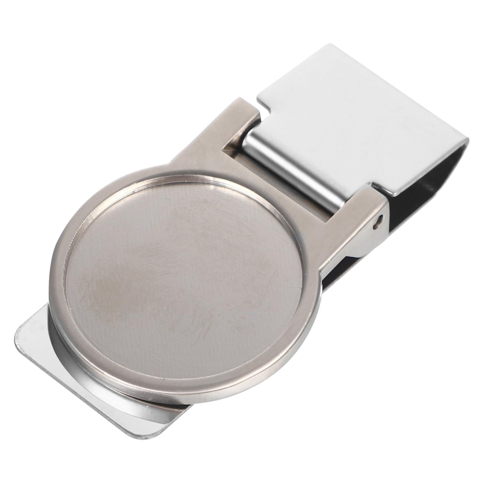DOITOOL Stainless Steel Clip Supplies Office and Stationery Clamp for Tags Clip Simple Clips Shape Cash Clip Key Practical Clip Check Clip Storing Silver