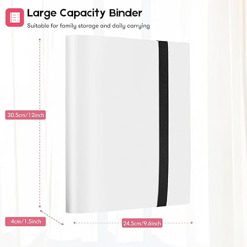 Miniatura 2 de Álbum de fotos de 432 bolsillos de 2 x 3 pulgadas para cámara Fujifilm Instax Mini, cámara Polaroid, para cámara instantánea Mini 12 11 9 8+ 8 7+,