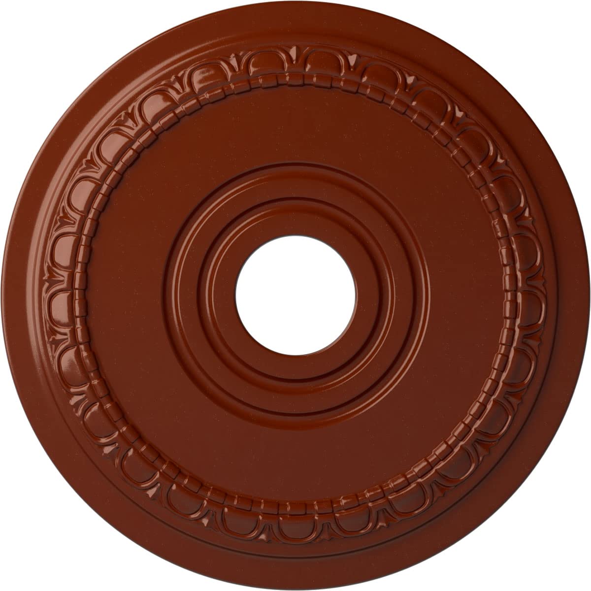 Ekena Millwork CM17MUFIFDecorative Ceiling Medallions Modeled After Original Historical Patterns & Designs, FireBrick