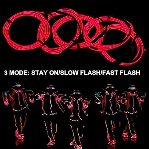 Vista 69 de Ourbest el Wire - Cable de luz multicolor Amarillo