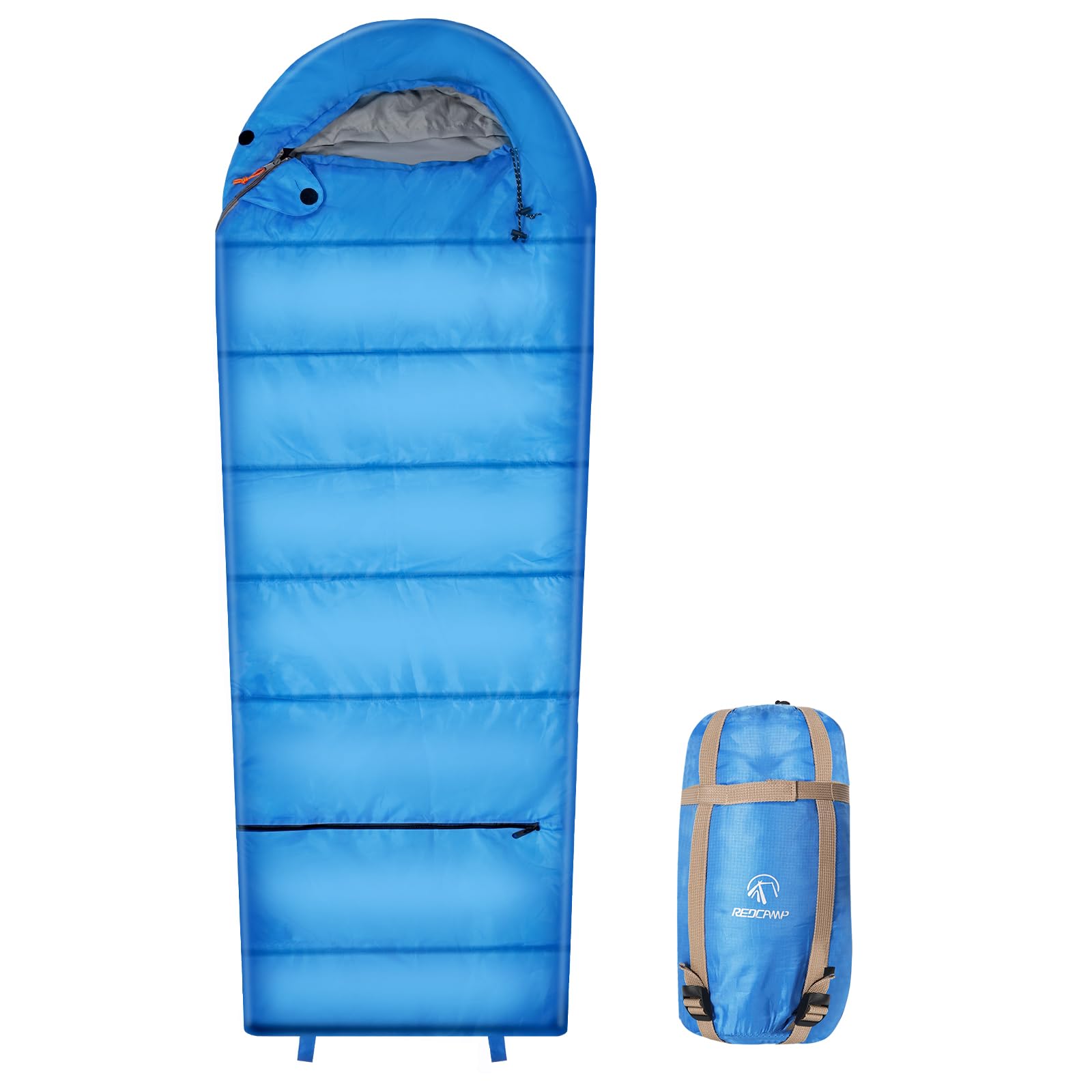Amazon.com : REDCAMP Kids Mummy Ultra Lightweight Sleeping Bag for