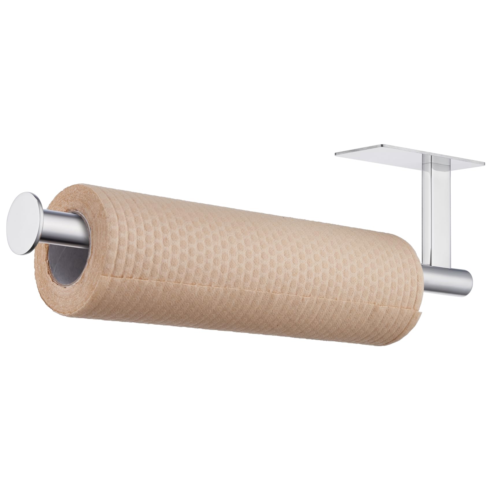 KOKOSIRI Barre Porte-Serviettes Chromée - Fixation Murale Acier Inoxydable Pour Salle De Bain Et Cuisine