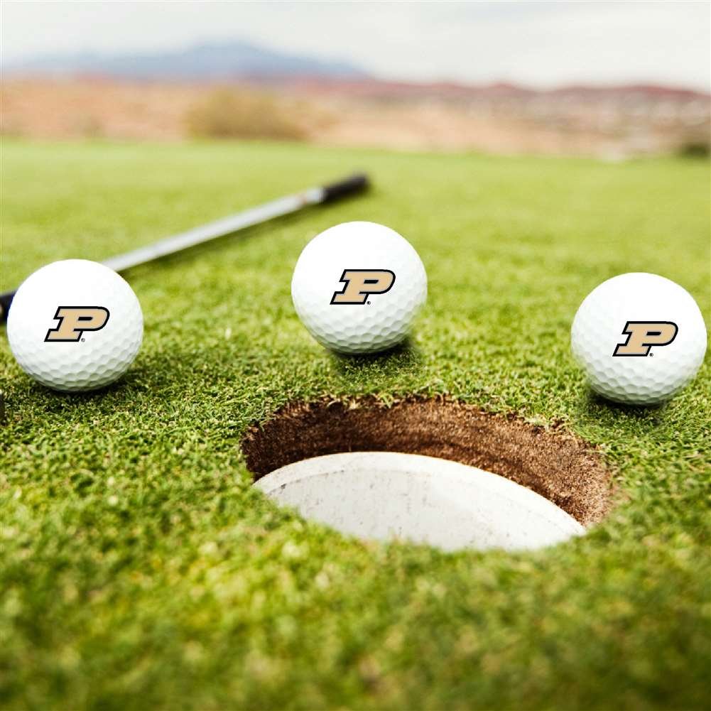 CDI Purdue Boilermakers Golf Balls - Set of 3