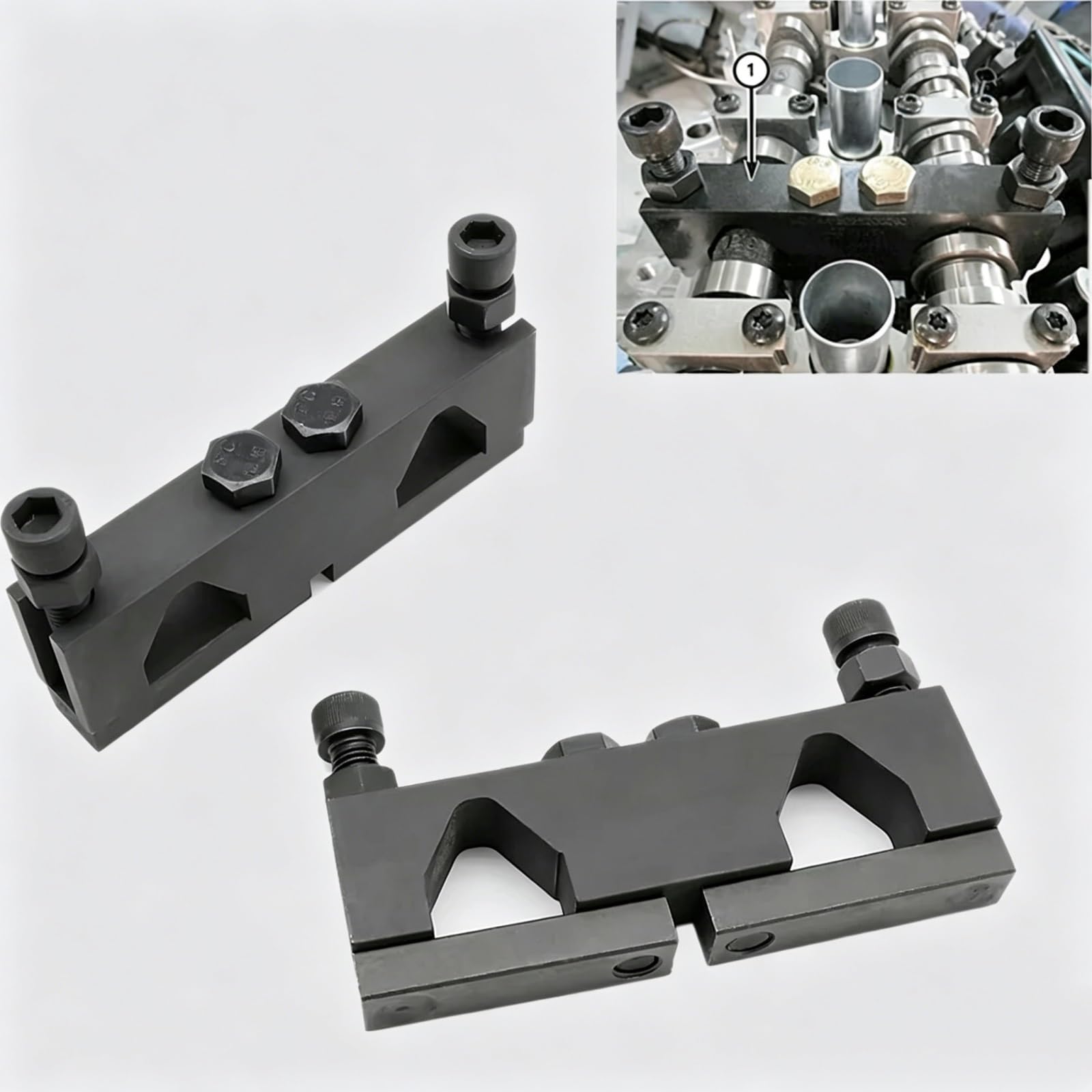 Compatible Con Jeep Para Grand Para Cherokee V6 3.6L 2011-2019 Herramienta Cadena Distribución Phaser De Árbol Levas Llave Polea Cigüeñal 10369A 10200A