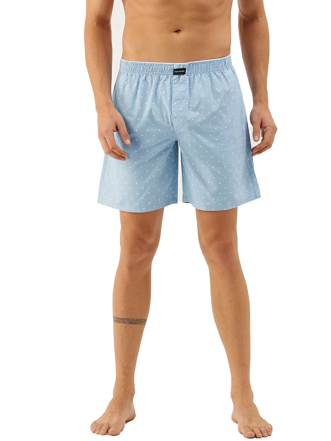 TOM BURG Combed Cotton Printed Premium Boxers