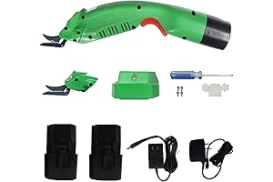 mxbaoheng WBT-2 Cordless Electric Scissors | Fabric, Cardboard, Fiberglass Cutter