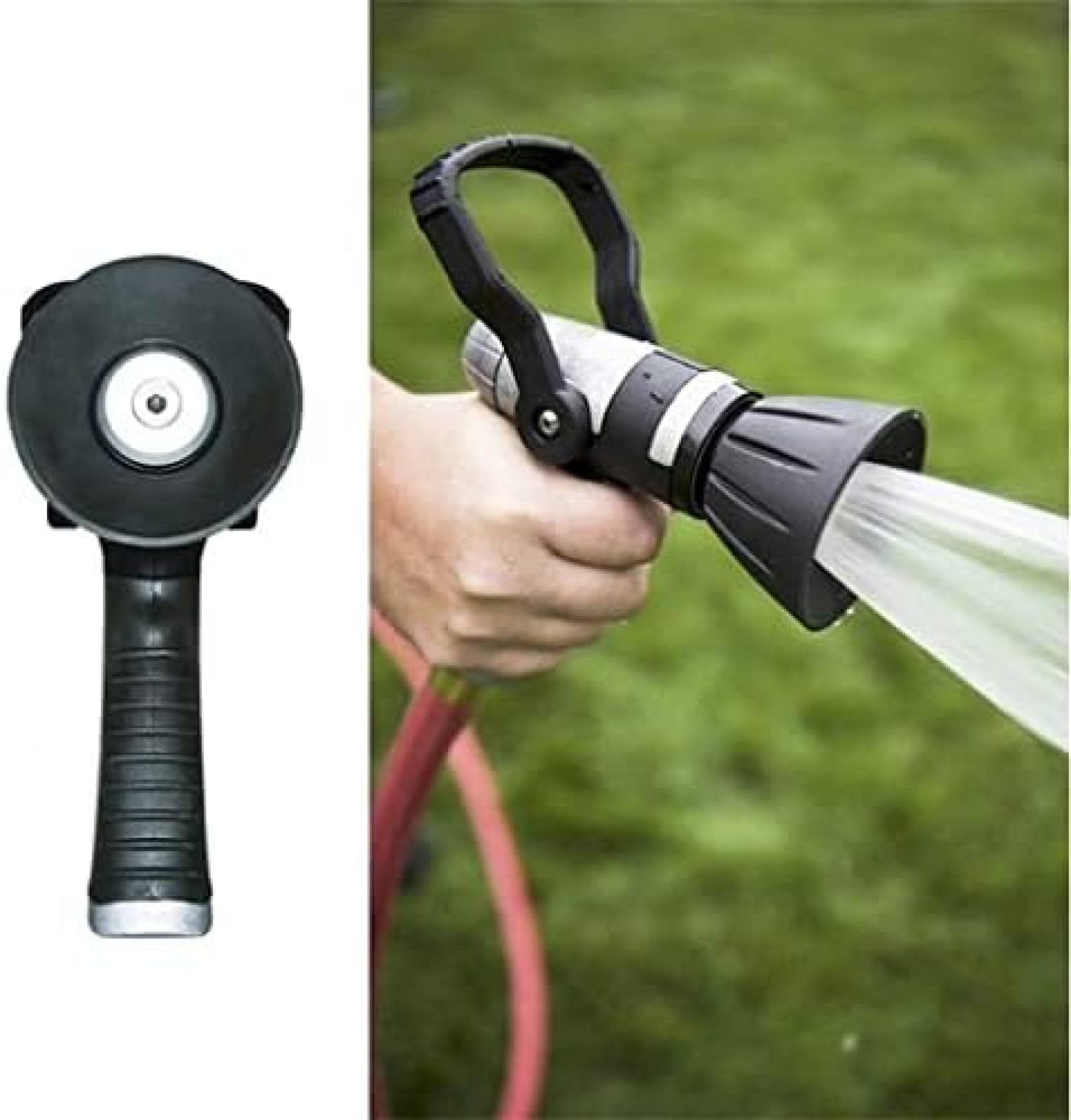 Pistola De Agua De Alta Presión Para Jardín - De Latón Galvanizado, Múltiples Modos, Fácil Conexión A Manguera