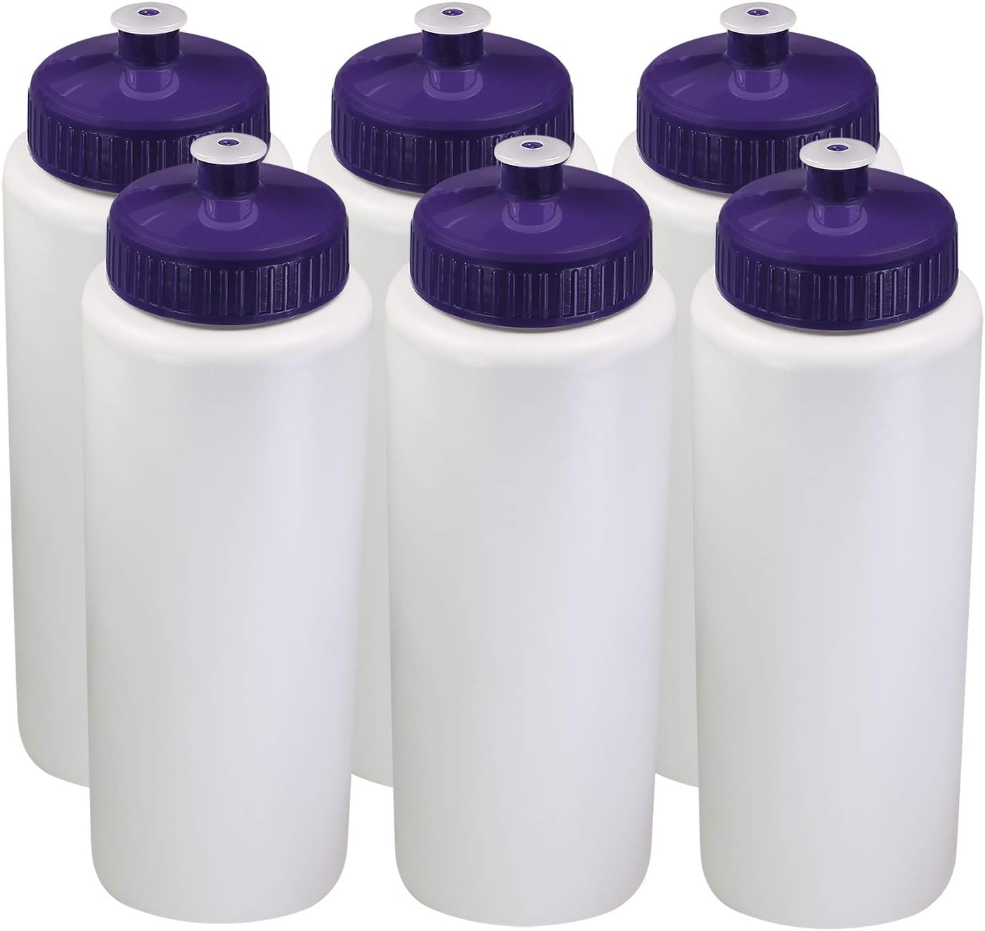 Pinnacle Mercantile Sports Squeeze Plastic Water Bottles