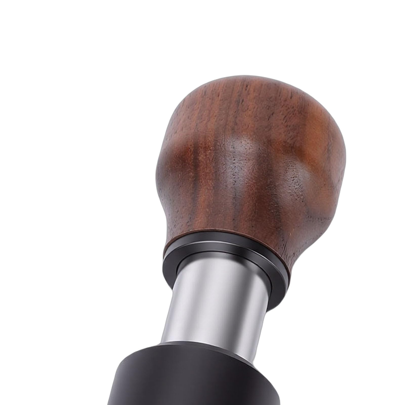 FLEXMAN Ubijak Do Kawy 58,5 Mm, Narzędzie Do Ubijania Kawy Z Mechanizmem Sprężynowym Zapewniającym Stały Nacisk, Z Ergonomiczną Drewnianą Rączką, Ubijak Do Kawy Espresso Przeznaczo
