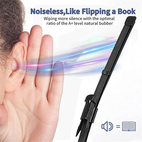 Miniatura 6 de Juego de limpiaparabrisas delantero y trasero para Abarth Fiat Punto 199 Grande Punto 2005-2018 Escobillas de parabrisas parabrisas de ventana 2010