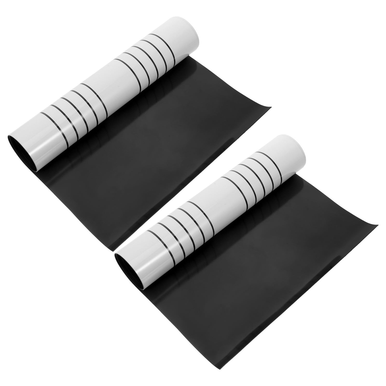 Toyvian 2 Piezas Pizarra Magnética Musical de Goma Pentagrama Flexible