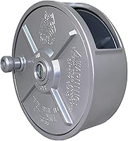 Vista 1 de WOLF - Rueda de aluminio de 6.25 pulgadas, ligera, ambidiestra, trabillas para cinturón y perilla incorporadas