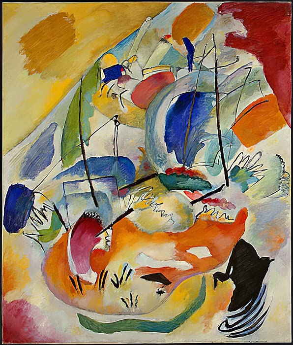 Poster Kandinsky Improvisation 50x70 cm SERENDIPITP toile decoration