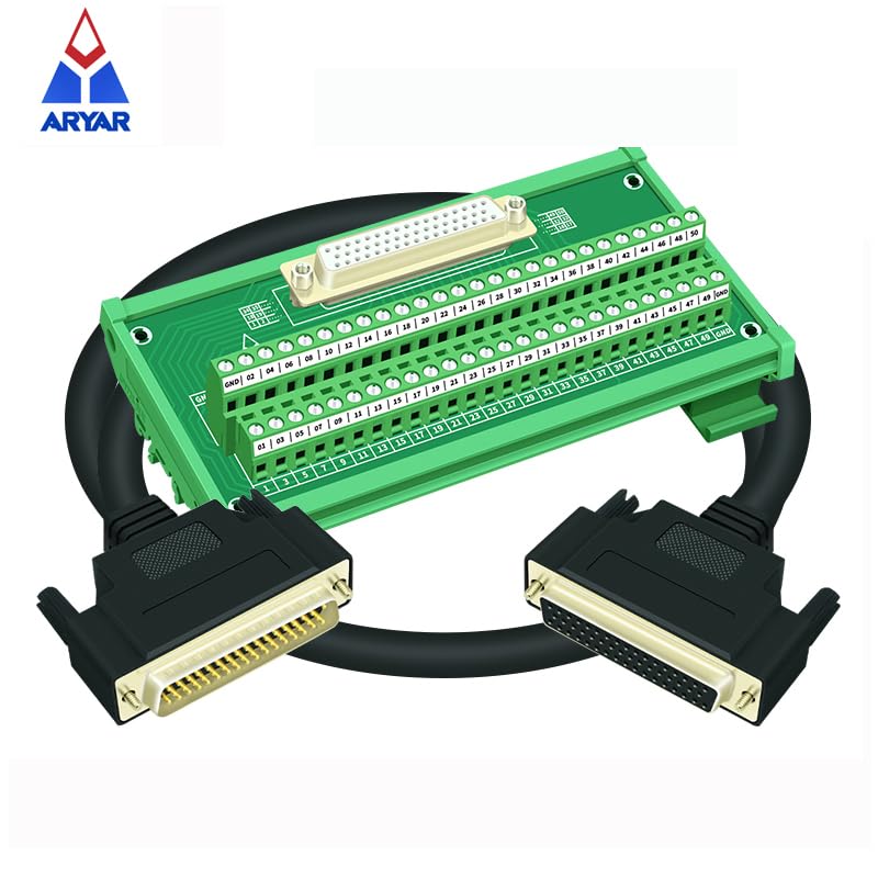Module DB50 rail DIN résout déconnexions câble RS232 série - 2