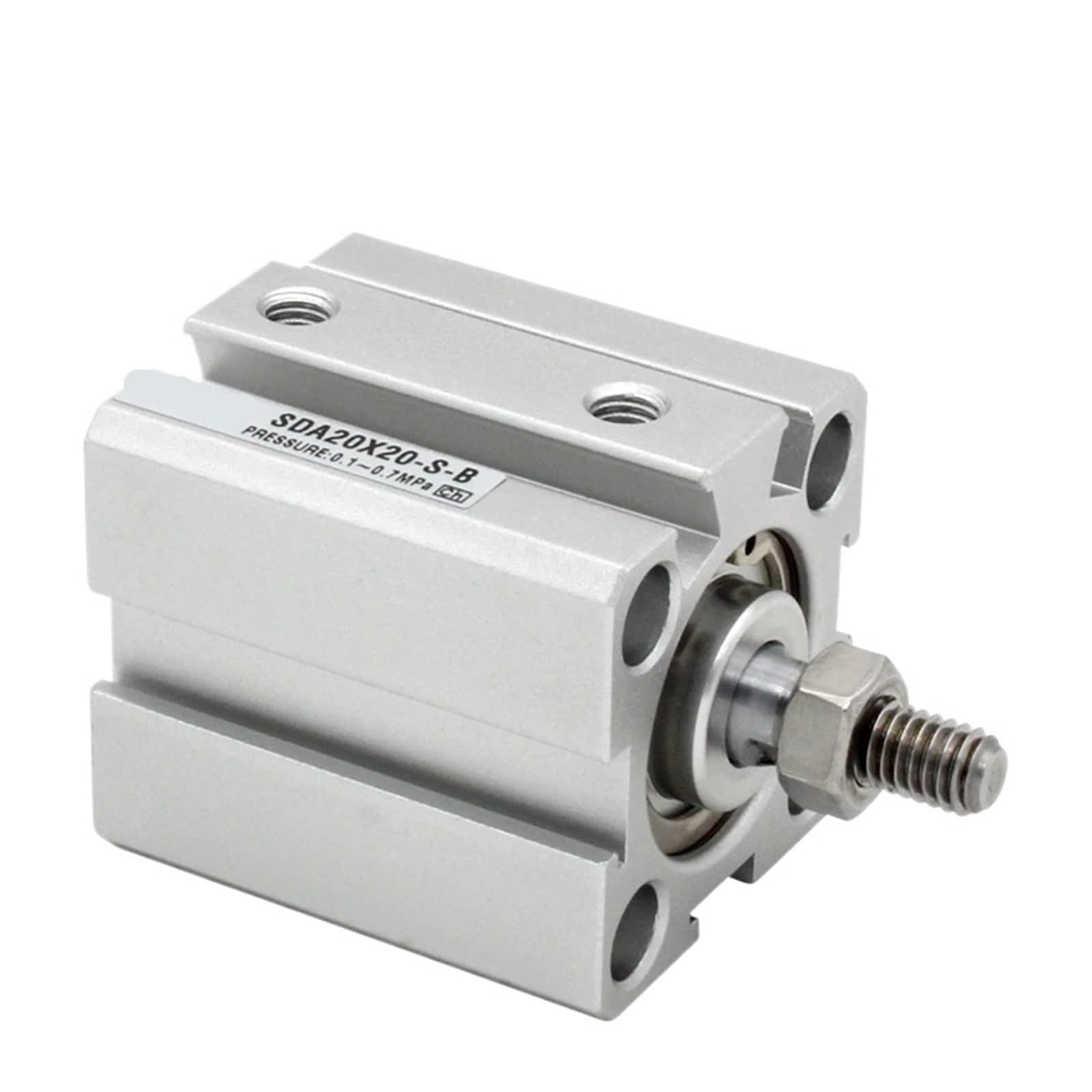 Vérin pneumatique SDA63 pour résoudre les problèmes d'espace sur machine à double effet