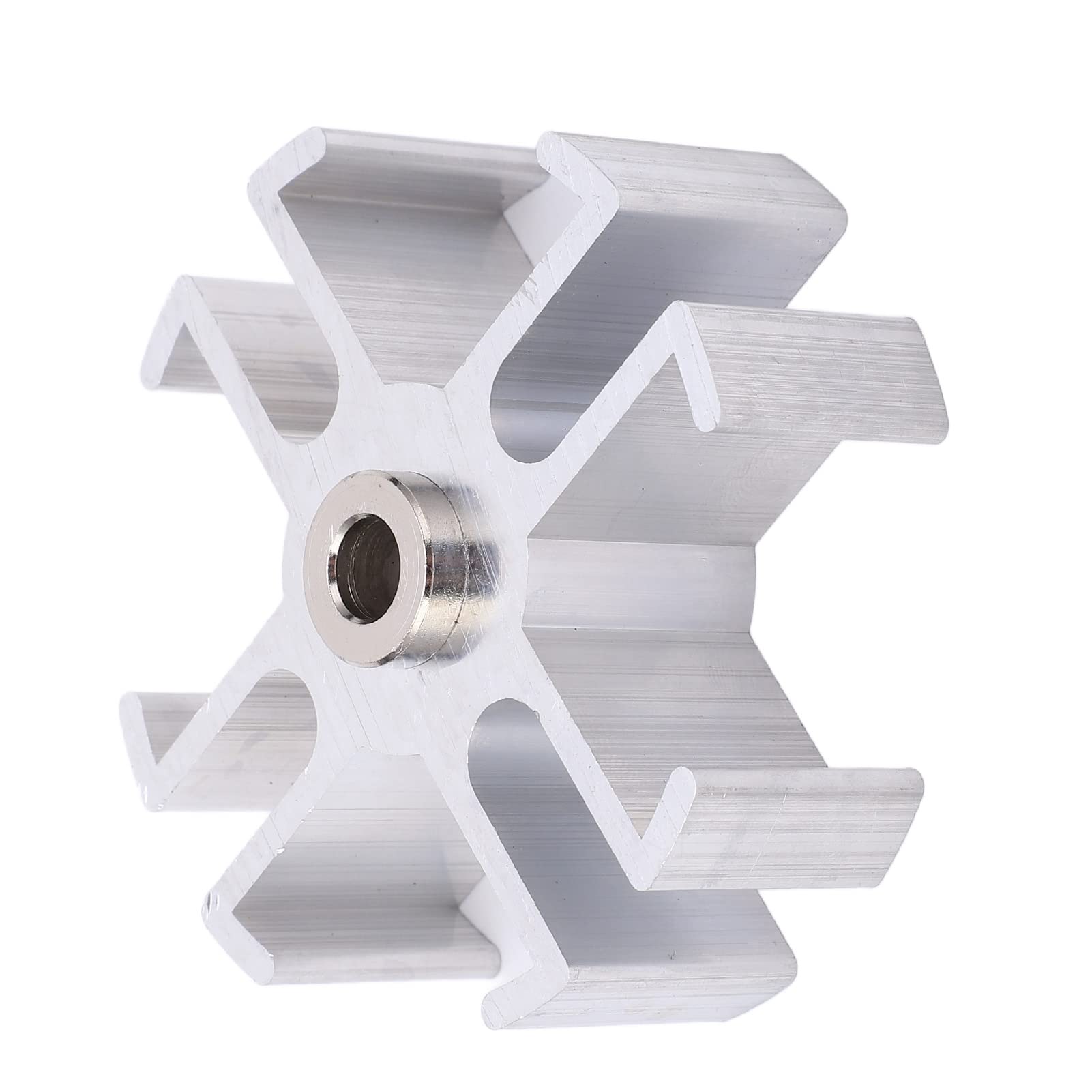 1in Aluminum Radiator Fan Spacer Kit, Engine Cooling Fan Spacer for GM Water Pump, Easy Installation Hardware Included