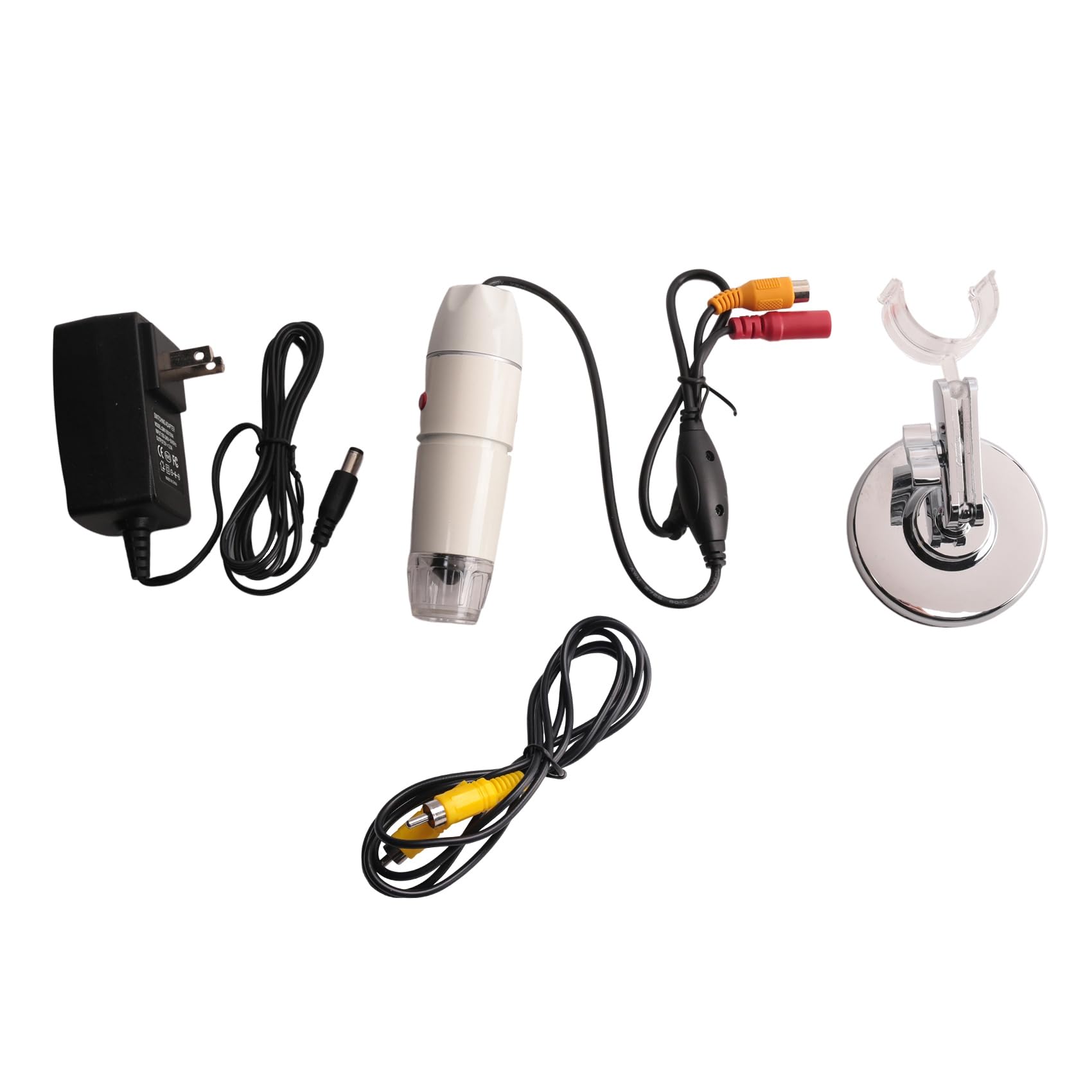 Geuxe 400X-1000X USB Microscope Professional Coms Sensor TV/AV Interface Digital Microscope for Electronics US Plug