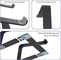 Vista 7 de Soporte para Laptop, TM1 & TM2 (Negro)