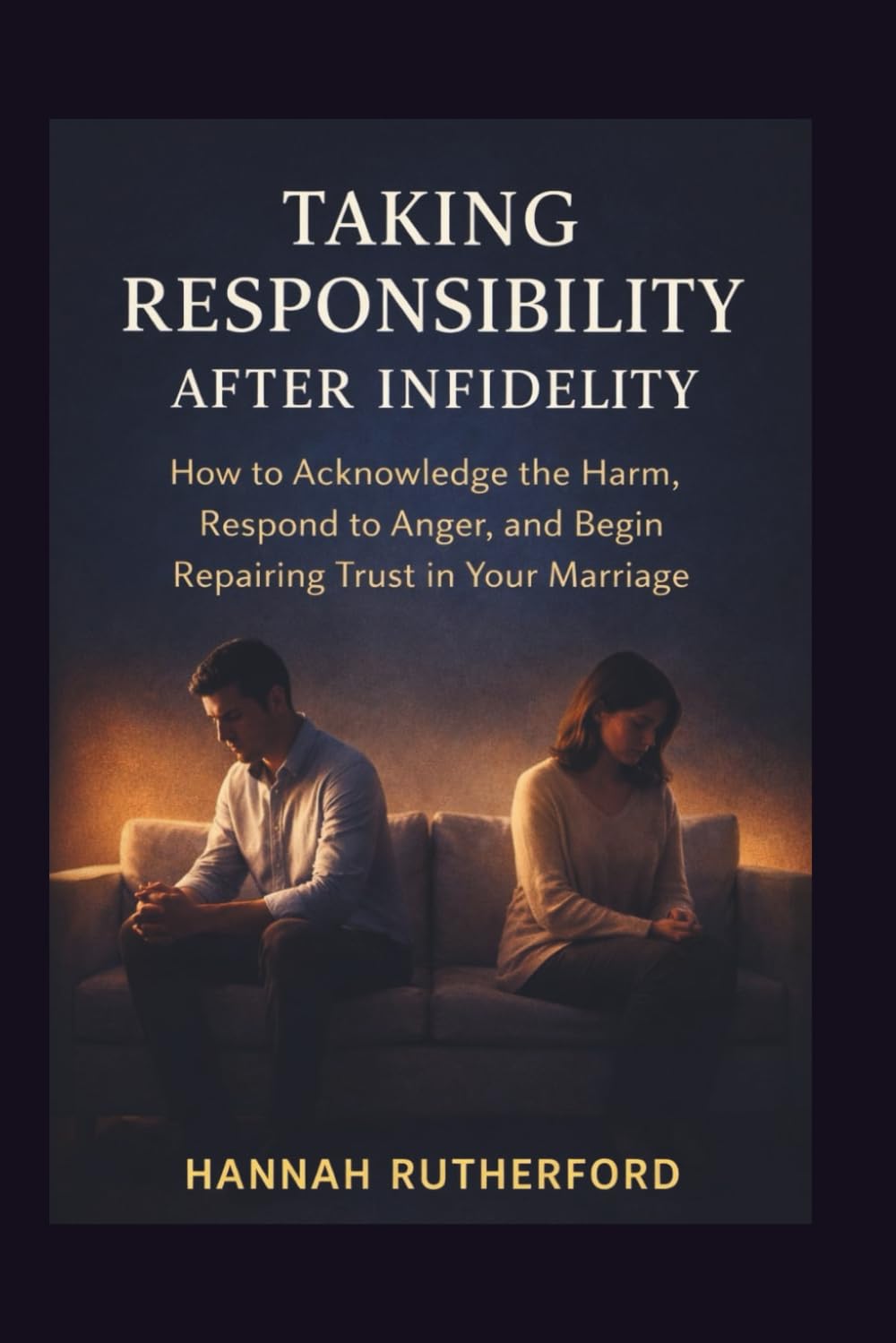 TAKING RESPONSIBILITY AFTER INFIDELITY: How to Acknowledge the Harm, Respond to Anger, and Begin Repairing Trust in Your Marriage