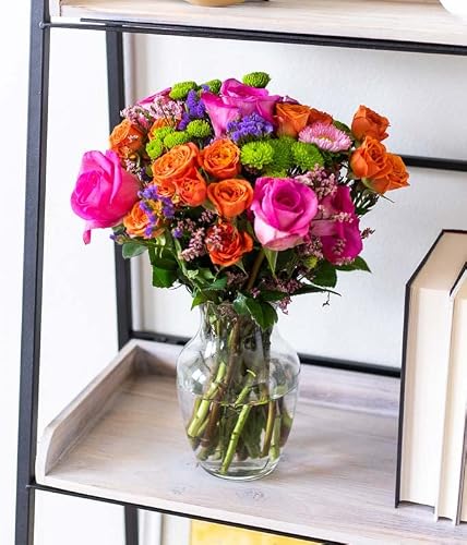 From You Flowers - Strawberry Sundae Bouquet with Glass Vase | Fresh Flower Bouquets for Birthday, Anniversary, Get Well or Celebration - Thumbnail 4