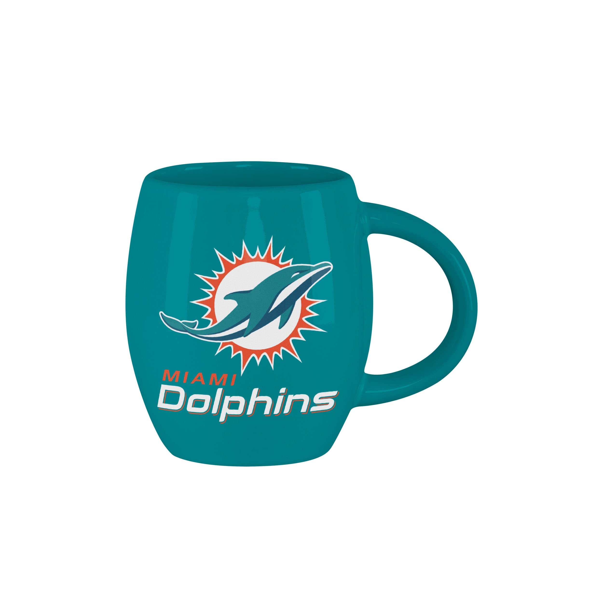 Tasse à thé Miami Dolphins NFL FOCO en céramique pour les fans de football américain