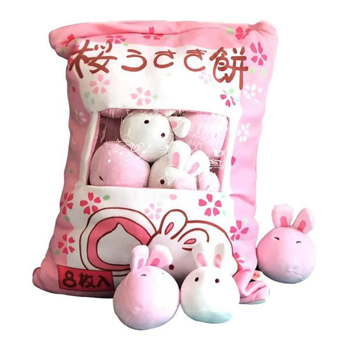 Oreiller en Peluche de Lapin, Oreiller de collation Mignon, Mini poupée Lapin en Peluche, Coussin canapé Doux, décoration la Maison, Style 1