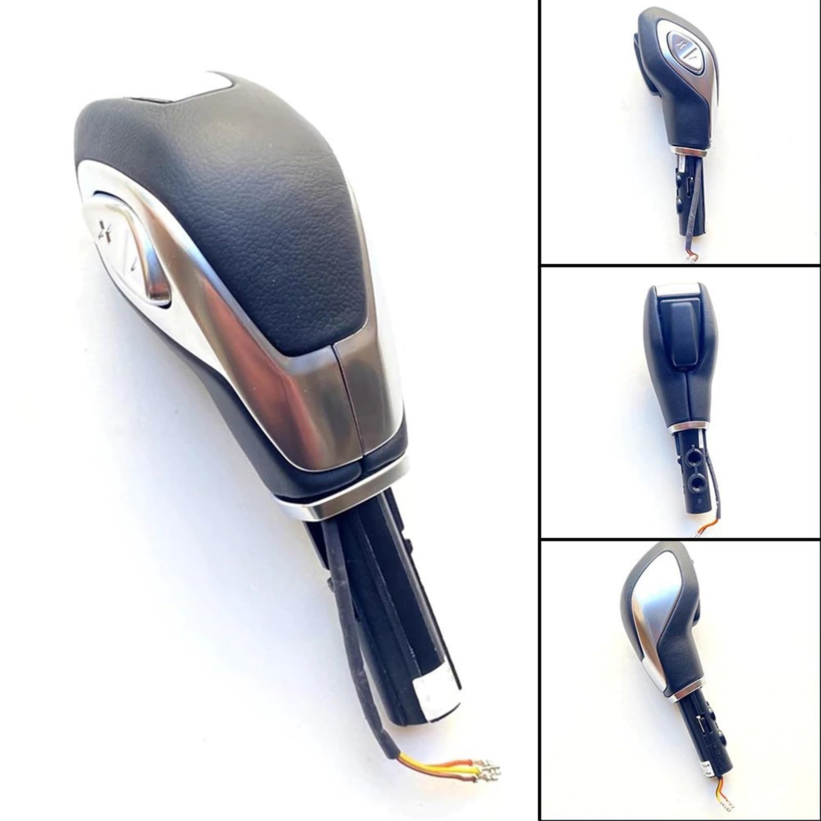 Pomello Leva Cambio Per Auto – Manopola Automatica In Sostituzione Per Ford Edge, Focus, Kuga, Ecosport, Fiesta 2013-2018 (Modello D)