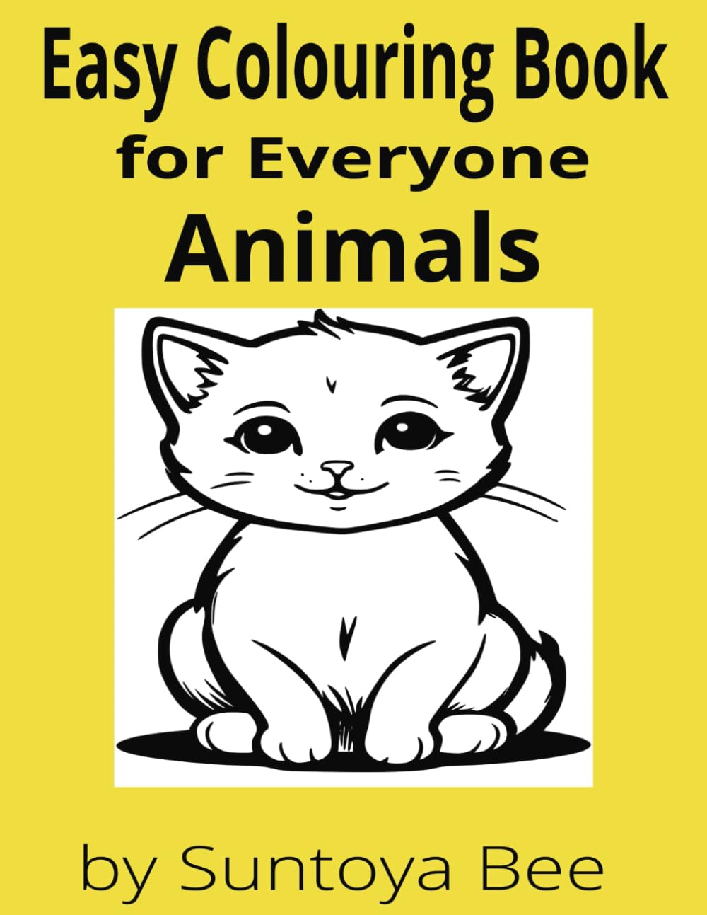 Animals Colouring Book for all ages: Cute animals . 35 Beautiful Designs.
