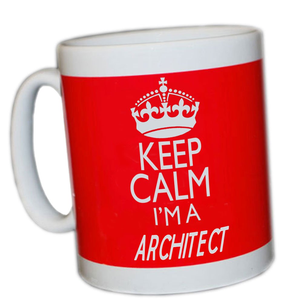 KEEP CALM I'M A ARCHITECT (RED) MUG