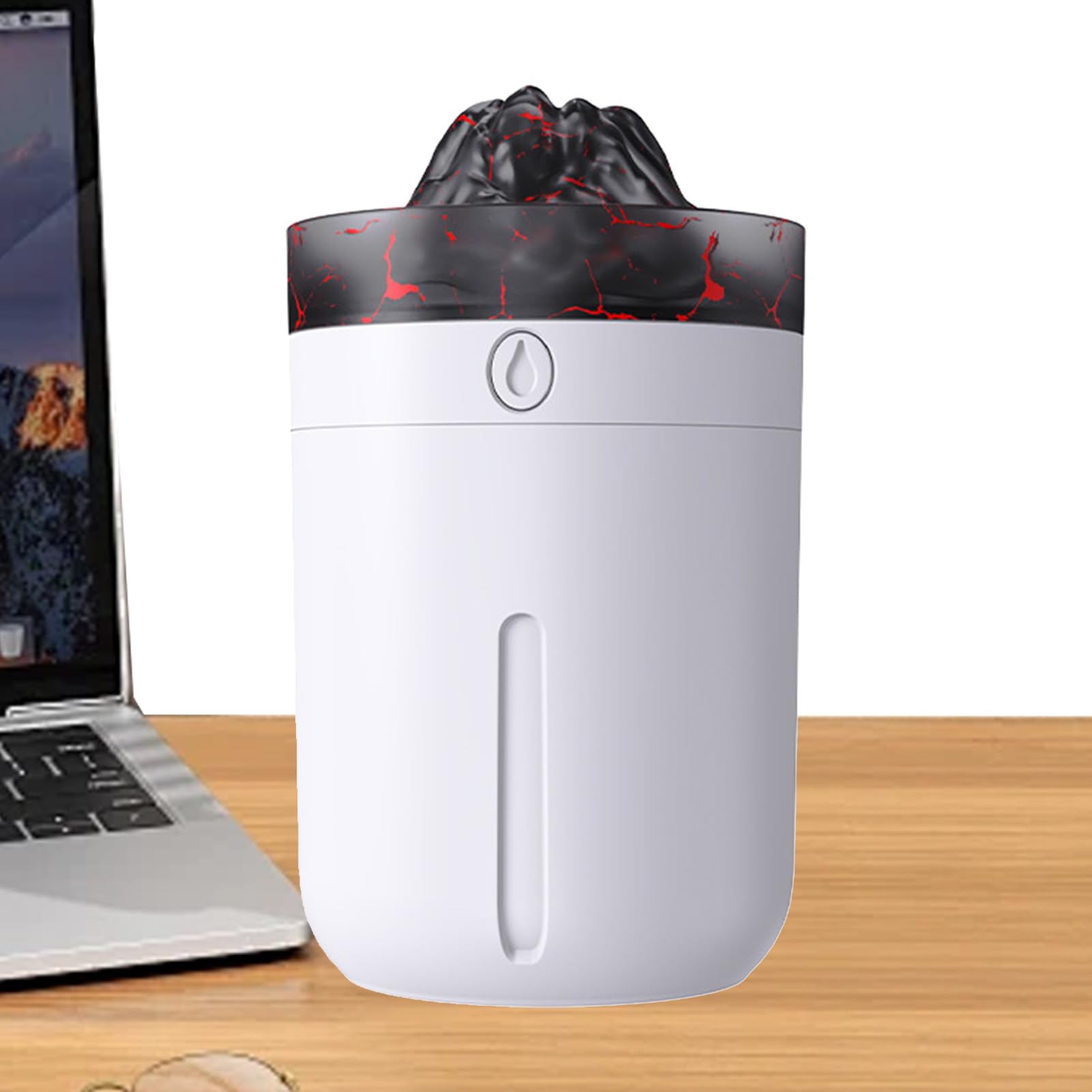 Humidificateur à flamme 7 couleurs diffuseur 330ml portable USB