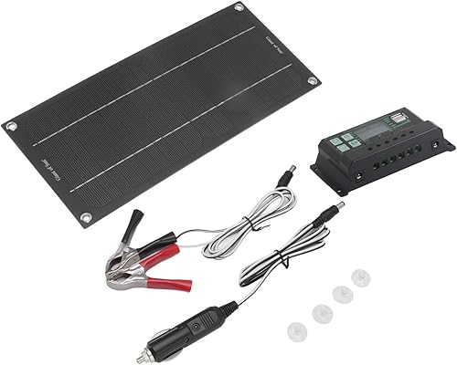 Miniatura 3 de Kit de cargador de panel solar de 600 W 18 V cargador de batería solar al aire libre módulo de cargador solar con controlador para coche RV