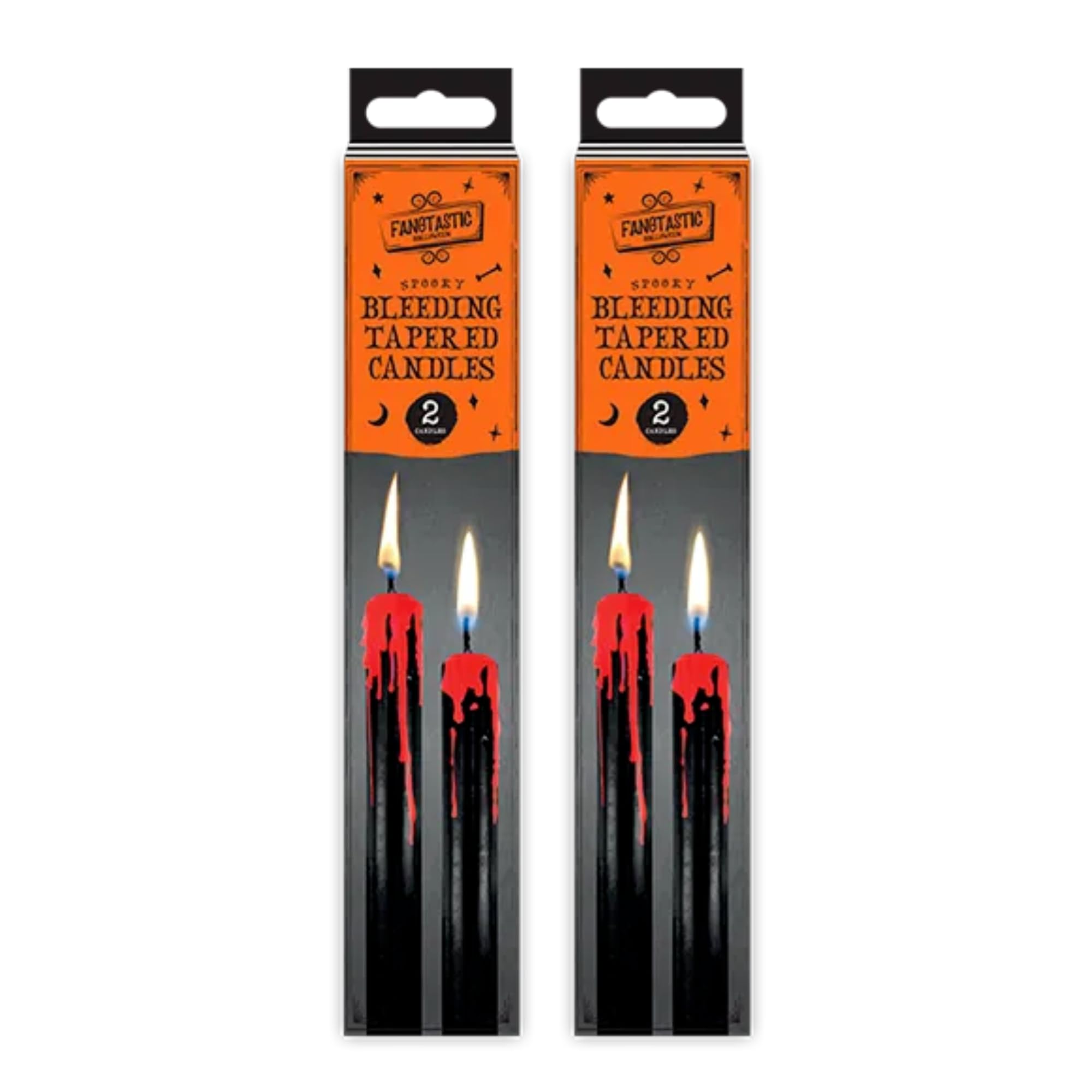 Vampire Tears Wax Candles Black Bleeding Blood Tapered Gothic Rituals Halloween Party Candle (4)