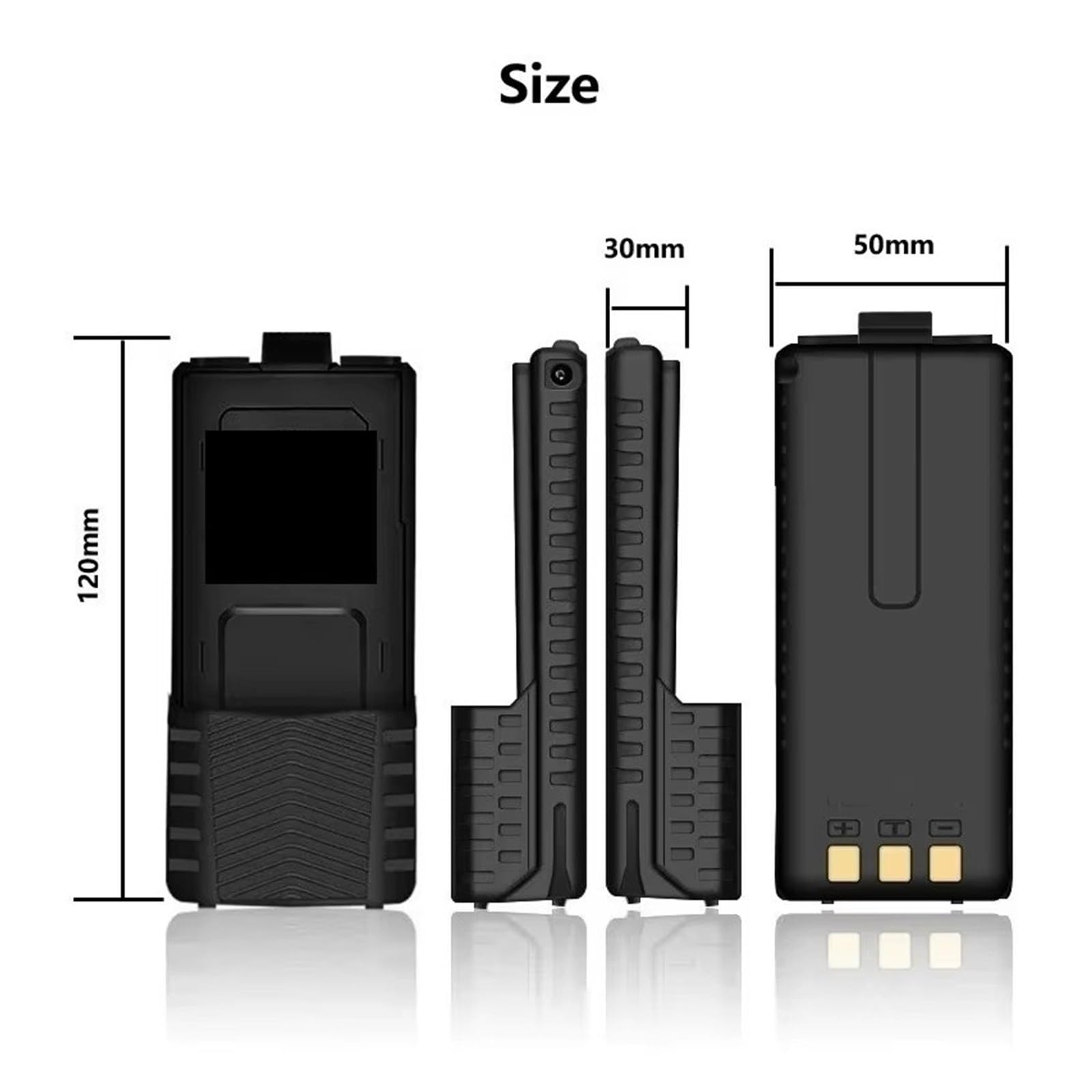 2 uds, Compatible con Baofeng, Accesorios de Walkie Talkie