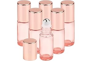 Wresty 1/6 Oz Pink Glass Roller Bottles: A Premium Choice for Your...