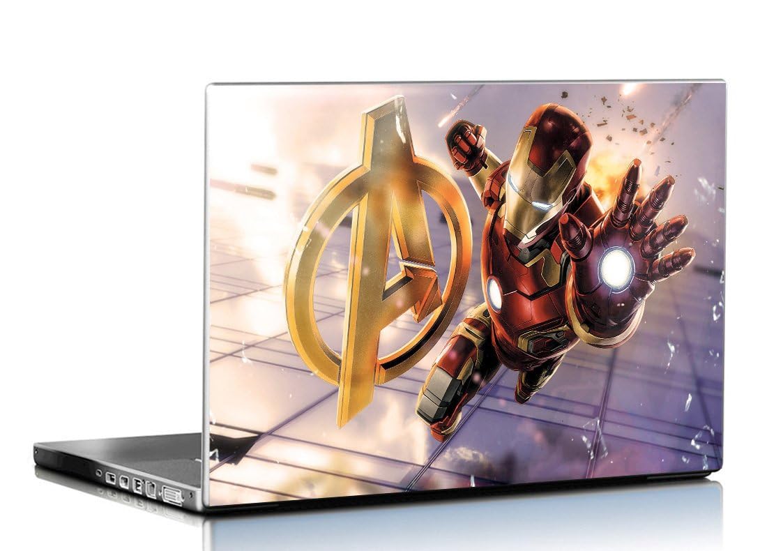 PIXELARTZ Laptop Skin Superhero 15.6 Inches Laptop Skins/Stickers HD Quality Multi Colour (6027) (B07F5JQFMM) Amazon Price History, Amazon Price Tracker