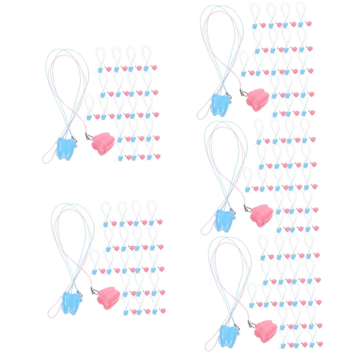 BESTonZON 100pièces Boîte à Dents Pour Garçon Fille Et Rangement Souvenirs De Dents De Lait Créatif Pour Fêtes Et Événements Spéciaux