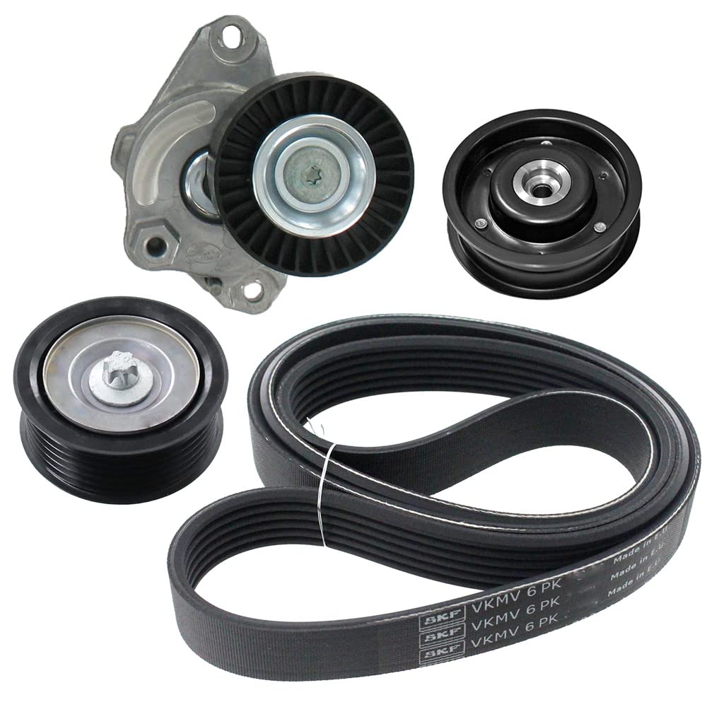 SKF Keilrippenriemen VKMA 38078 - Satz - Höhe 106 mm Länge 330 mm Breite 141 mm - OE Qualität | Kompatibel mit: MERCEDES-BENZ CLK, CLK Cabriolet, CLS, E-CLASS, E-CLASS T-Model, M-CLASS, S-CLASS, SLK