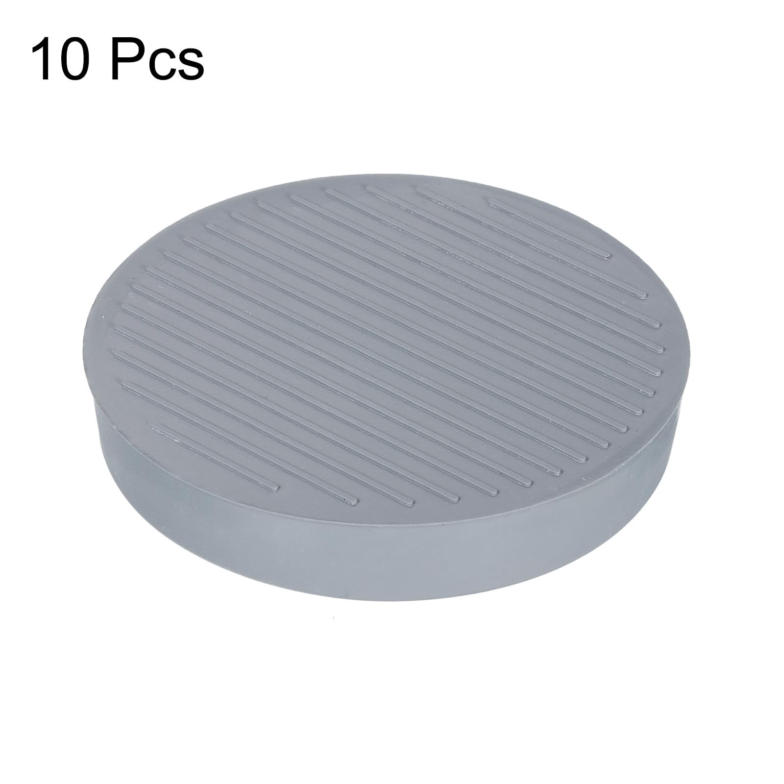 uxcell Chair Leg Floor Protectors,10Pcs 3", Rubber Round Non-Slip Furniture Pads - Image 3