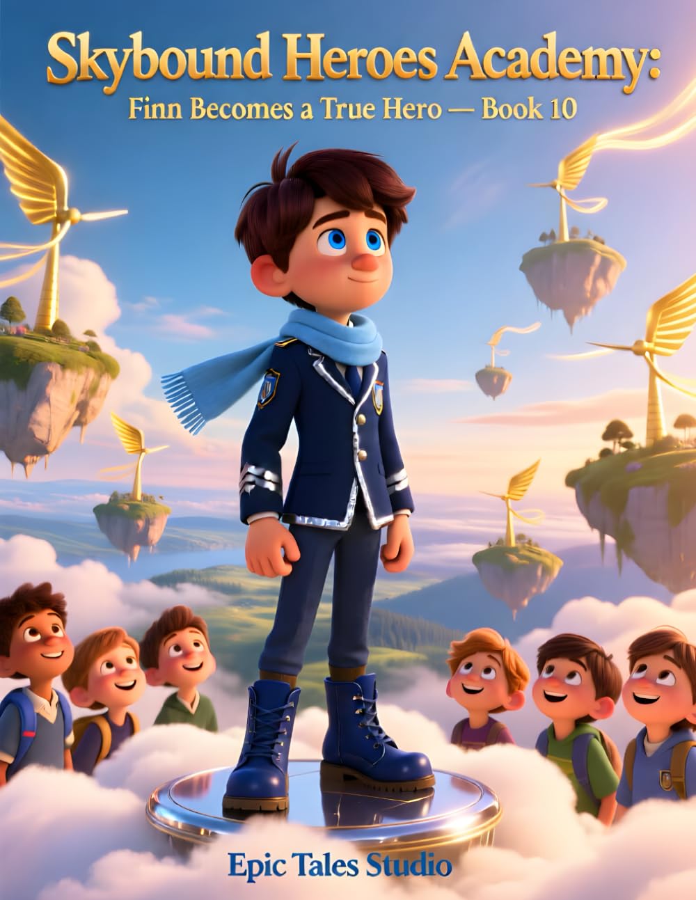 Skybound Heroes Academy Finn Becomes a True Hero — Book 10 (Finale)