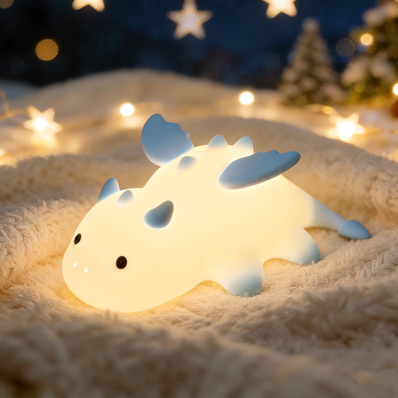 LEDHOLYT Kids Night Light - Deer Animal Silicone Lamp for Bedroom
