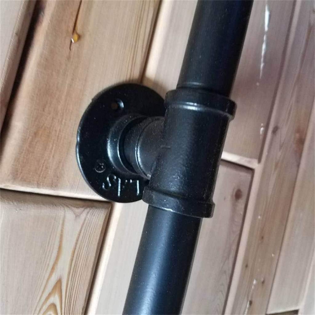 階段手すり手すり手すり - 完全なキット、滑り止め錬鉄パイプ階段手すり、壁に取り付けられたアクセス廊下手すり、屋内老人手すり、素朴な