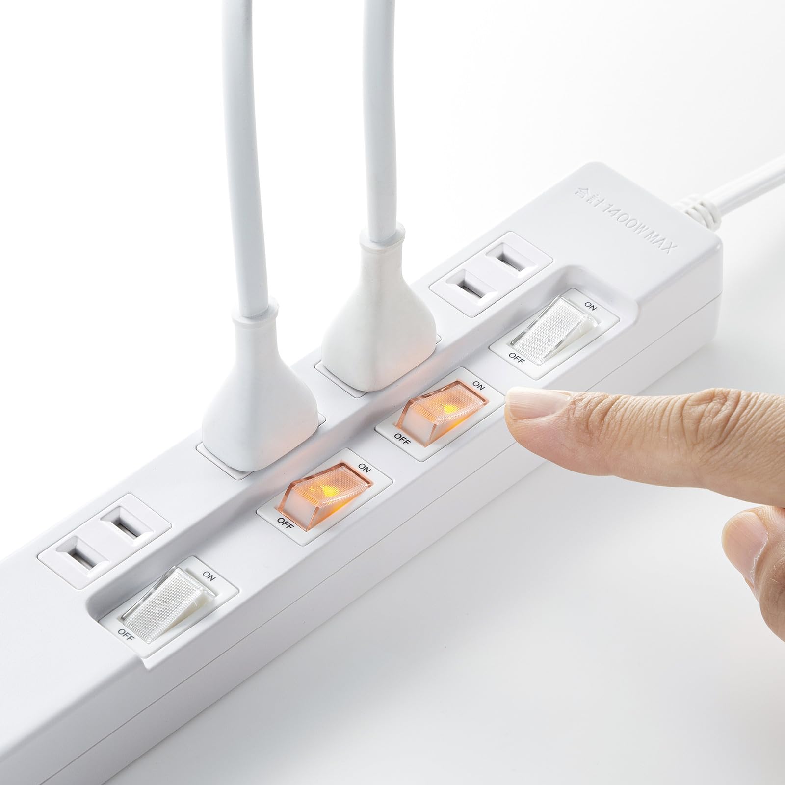 Amazon.co.jp: サンワサプライ USB充電機能付きタップ Type-C搭載（2P 